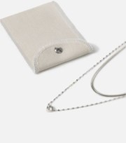 Freedom Jewellery Freedom Silver Snake and Diamante Chain Necklace
